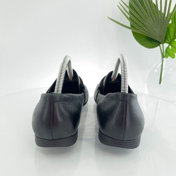 Dansko Womens Larisa Loafer Size 39 8.5 Black Leather Low Heel Slip On Work Shoe - Picture 7 of 15